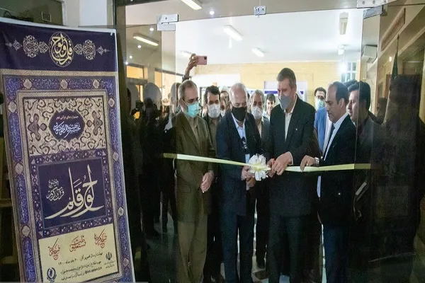 افتتاح نمایشگاه خوشنویسی «لوح و قلم» در اراک