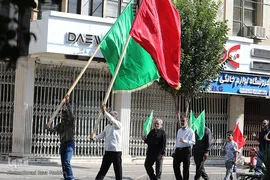 پیاده روی هیئت سه شنبه های مهدوی به سمت شاهچراغ(ع)‎‎