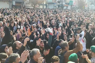 تشییع باشکوه شهید مدافع امنیت در ملایر‎