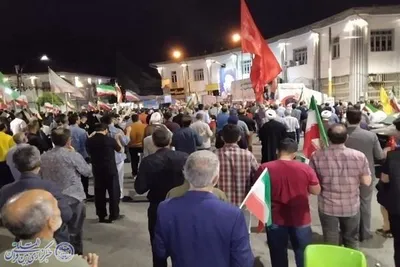 نود و دومین اجتماع مردم انقلابی بابلسر