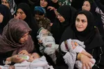 مراسم شیرخوارگان حسینی در یاسوج