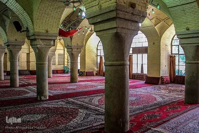 افراشته فیروزه‌ای؛ مسجد تاریخی بغدادی شیراز
