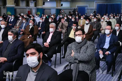 دیدار مداحان اهل‌بیت (ع) با رهبر انقلاب