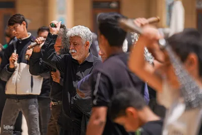 مراسم سالگرد شهادت حضرت امام جعفر صادق(ع) در حرم شاهچراغ(ع)‎