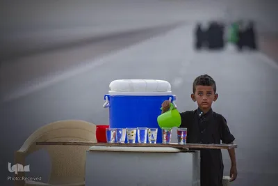 جلوه‌هایی زیبا، از خدمت‌رسانی به زائران اربعین در جنوب عراق