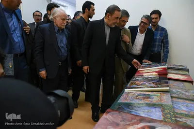 آيين گشايش دانشگاه هنرهای اسلامی-ايرانی استاد فرشچيان