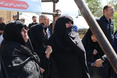 تشییع پیکر شهید مدافع وطن در مراغه