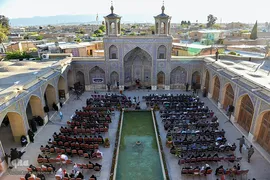 جشن میلاد امام حسن (ع) در مسجد نصیرالملک شیراز