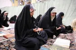 مراسم معنوی اعتکاف در مساجد قزوین