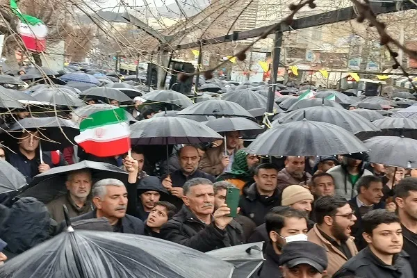 حضور پرشور مردم کردستان در راهپیمایی ۲۲ بهمن