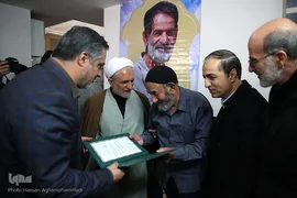 دیدار کاروان قرآنی انقلاب با خانواده شهید مدافع حرم، عبدالله خسروی