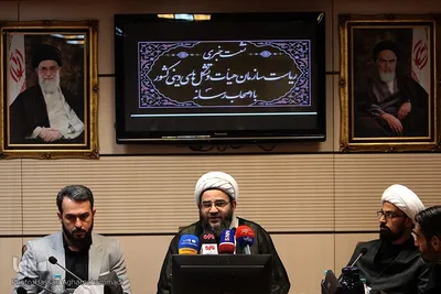 نشست خبری حجت الاسلام والمسلمین مجید باباخانی، رئیس سازمان هیأت و تشکل‌های دینی کشور