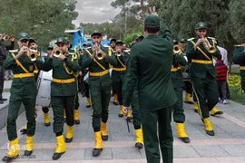 مراسم هفتمین روز شهادت سردار زاهدی در اصفهان