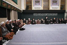 عزاداری شام شهادت حضرت فاطمه زهرا (س) در حسینیه امام خمینی(ره)