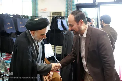 مراسم چهلمین روز ارتحال آیت‌الله سیدعلی شفیعی