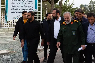 بزرگداشت هفتمین روز خاکسپاری شهید نیلفروشان در اصفهان