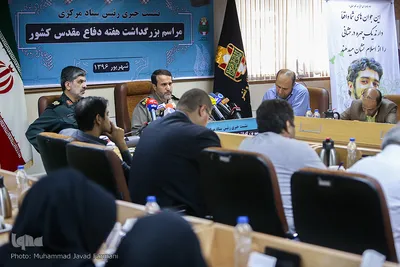 نشست خبری هفته دفاع مقدس