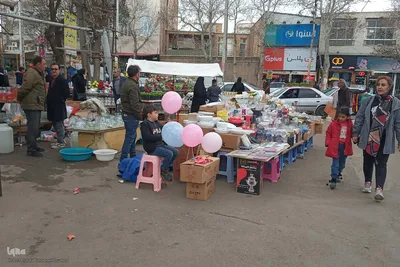 حال و هوای بازار خرید آخر سال در اهر