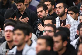 مراسم عزاداری اربعین حسینی با حضور هیئت‌های دانشجویی در حسینیه امام خمینی(ره)