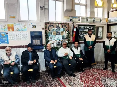 عزاداری و اجتماع حماسی نوجوانان و جوانان امام رضایی در اهر