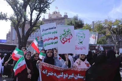 راهپیمایی روز ۱۳ آبان «روز ملی مبارزه با استکبار جهانی» در تبریز
