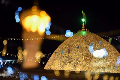 حرم شاهچراغ(ع)، غرق در شادی عید ولایت