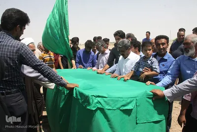 انتقال مقبره سید عباس در هرات شهرستان خاتم یزد