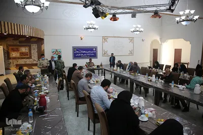 نشست خبری امیر سرتیپ دوم ابوالقاسم رضایی فرماندهی ارشد نظامی ارتش در منطقه فارس