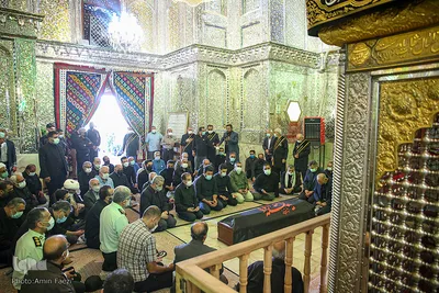 تشییع والده سردار سرتیپ پاسدار غلامحسین غیب‌پرور