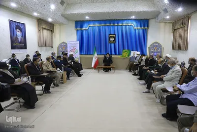 دیدار خدام رضوی با حجت‌الاسلام عبادی