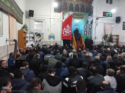 اقامه عزا به مناسبت شهادت رهبر آزادگان جهان، حضرت آیت الله العظمی امام خامنه ای (رضوان الله تعالی علیه ) در اهر