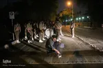 استقبال از پیکرهای شهیدان «قاسم بلند» و  «عبدالرضا حمودی»