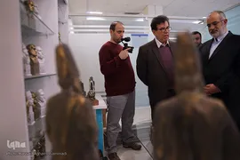 بازدید حسام الدین آشنا، مشاور رییس جمهور از پارک علوم، فناوری نرم و صنایع فرهنگی جهاددانشگاهی
