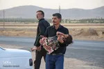 پذیرایی موکب روستایی سنگ‌سفید شازند از زائران حسینی