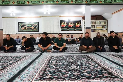 عزاداری شب شهادت امام رضا در تکاب‎