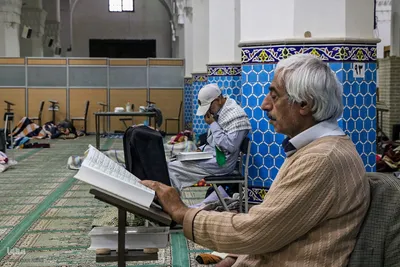 اعتکاف در مسجد ملااسماعیل یزد