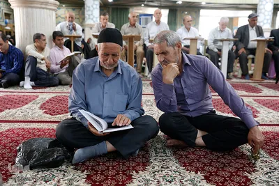 محفل انس با قرآن در مسجد جامع المهدی قزوین