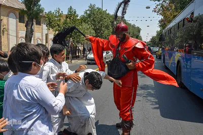 کاروان نمادین اسرای کربلا در شیراز‎‎