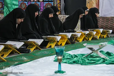 محفل انس با قرآن در حسینیه چهاده معصوم-مشهد