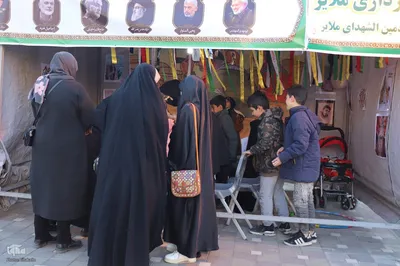 موکب  سرباز زهرا در سالروز شهادت سردار دلها ‎