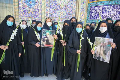 مراسم دومین سالگرد شهادت سپهبد شهید حاج قاسم سلیمانی و یادواره شهدای ۴۶۰۰ شهید ولایت مدار شیراز