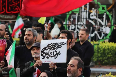 اجتماع ضد صهیونیستی دستجات و هیئات حسینی تبریز