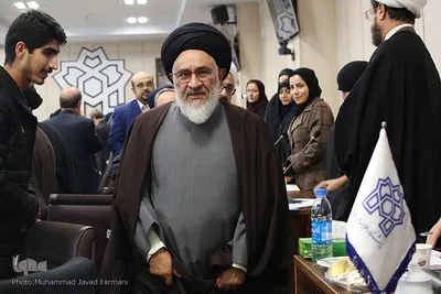  آیت‌الله سید مصطفی محقق‌داماد در همایش یادمان علامه طباطبایی