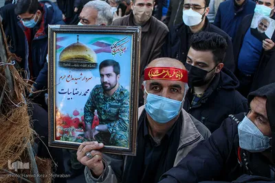 تشییع پیکر ۱۵۰ شهید گمنام