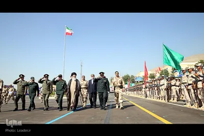حضور رهبر معظم انقلاب در مراسم دانش‌آموختگی،دانشجویان دانشگاه علوم انتظامی