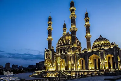 مسجد حیدر باکو در کشور آذربایجان
