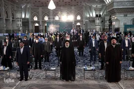 دومین مرحله رزمایش مساوات و همدلی ستاد اجرایی فرمان امام(ره) در مرقد مطهر حضرت امام خمینی(ره)