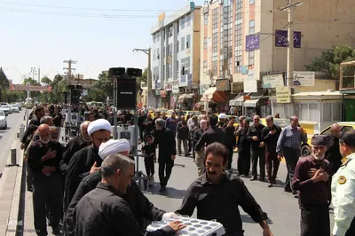 دسته عزاداری شهادت امام رضا (ع) در ملایر