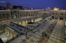 سفره ضیافت در شب ولادت امیرالمومنین (ع)