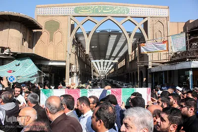 تشییع و خاکسپاری شهید «حسین معماری»